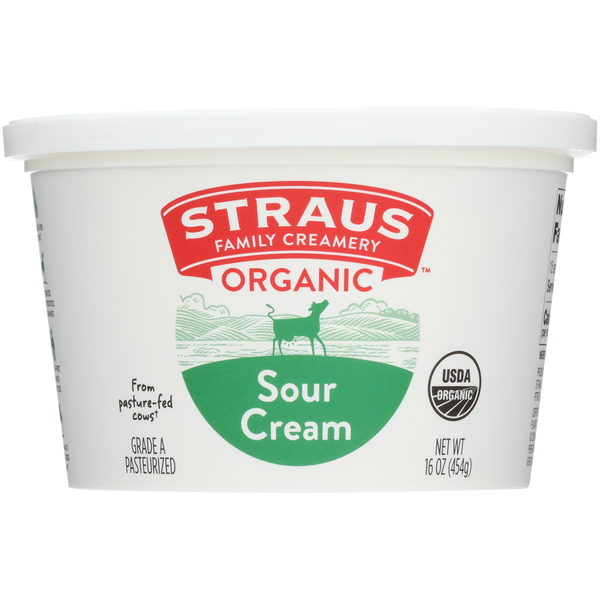 Other Creams & Cheeses Straus Family Creamery  Organic Sour Cream hero