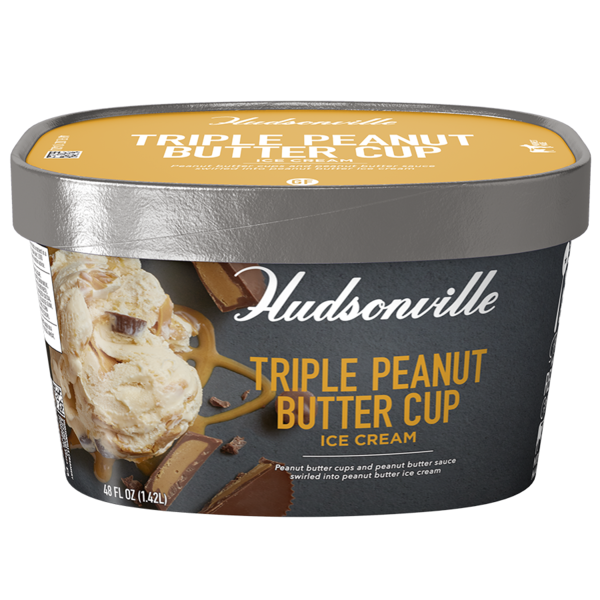 Ice Cream, Gelato & Ice Hudsonville Triple Peanut Butter Cup hero