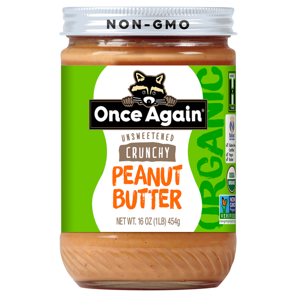 Nut Butters/Jellies/Spreads Once Again Peanut Butter, Organic, Crunchy, Unsweetened hero