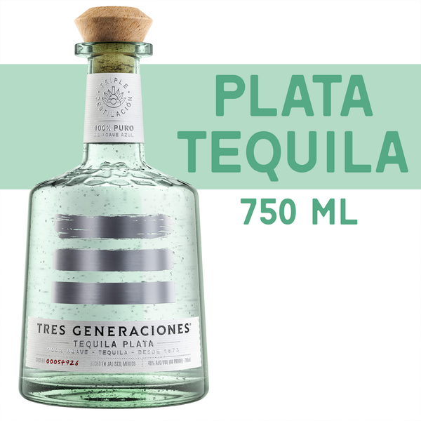 Tequila Tres Generaciones Plata Tequila hero