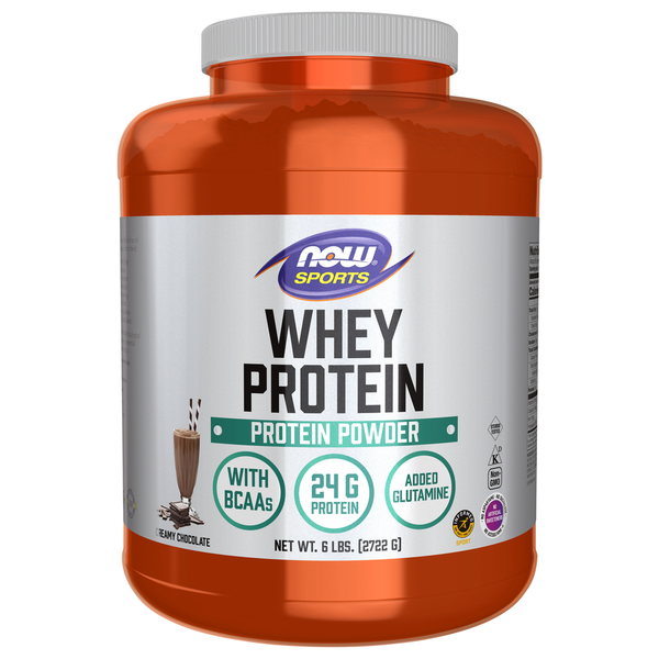 Protein & Meal Replacements NOW Whey Protein Creamy Chocolate Powder hero