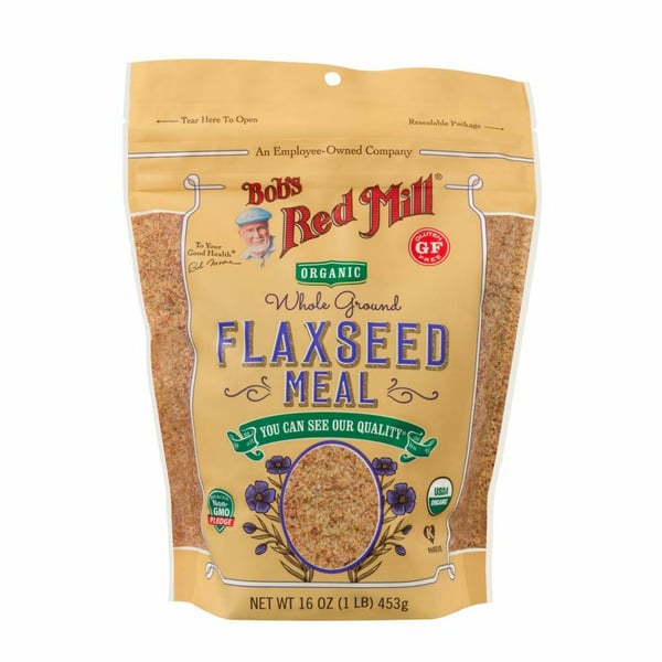 Bulk Nuts & Seeds Bob's Red Mill Whole Ground Flaxseed Meal, Organic hero