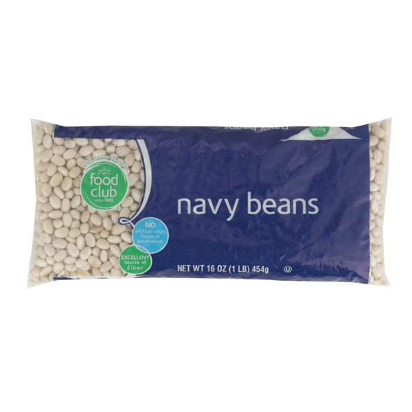 Grains, Rice & Dried Goods Food Club Navy Beans hero