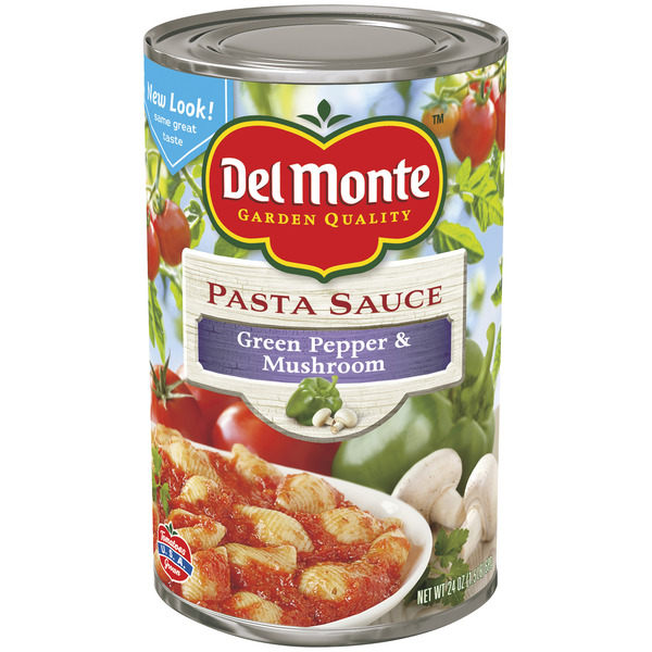 Pasta Sauce Del Monte Pasta Sauce, Green Pepper & Mushroom hero