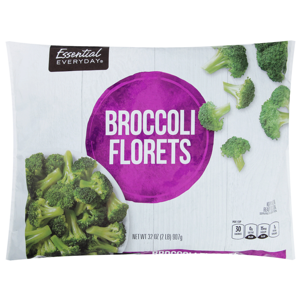 Frozen Produce Essential Everyday Broccoli Florets hero