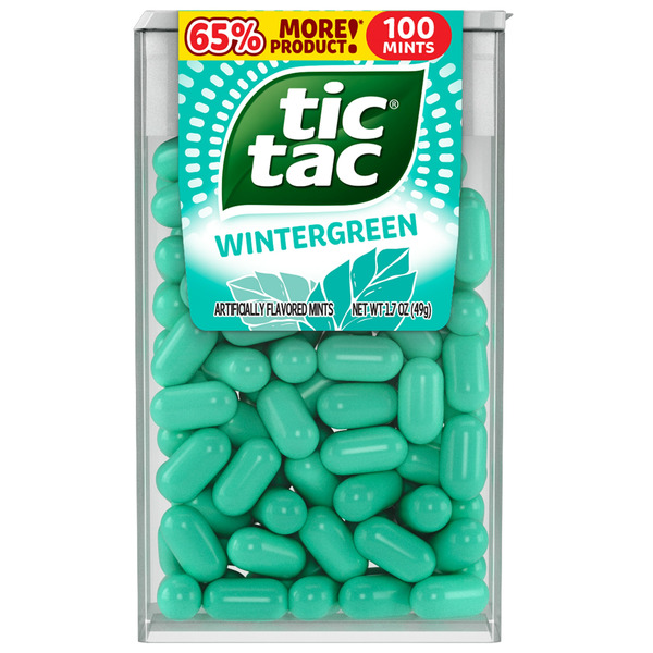 Tic Tac Fresh Breath Mints, Wintergreen, Bulk Hard Candy Mints hero