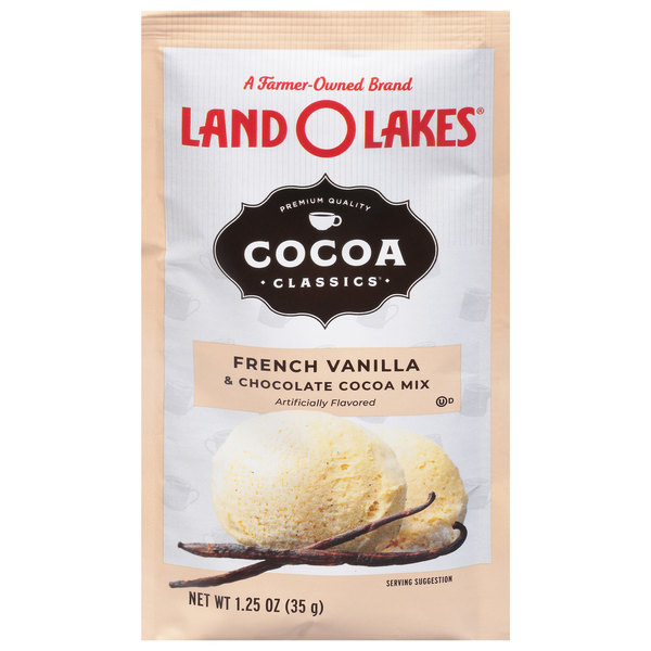 Cocoa & Drink Mixes Land O Lakes Cocoa Mix, French Vanilla & Chocolate hero