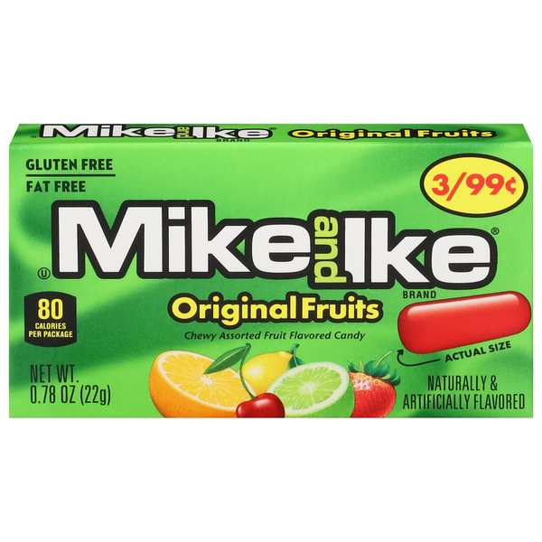 Candy & Chocolate MIKE AND IKE Candy, Original Fruits, Chewy hero