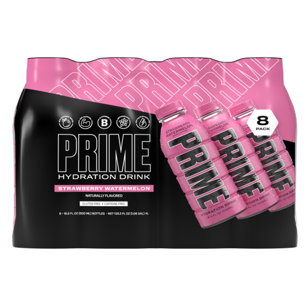 Energy & Sports Drinks Prime Hydration Strawberry Watermelon hero