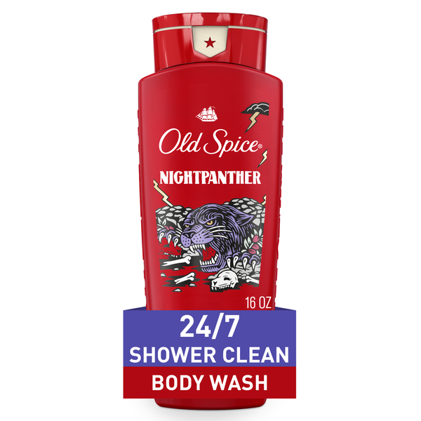 Body Lotions & Soap Old Spice Body Wash for Men, NightPanther, Long Lasting Lather hero