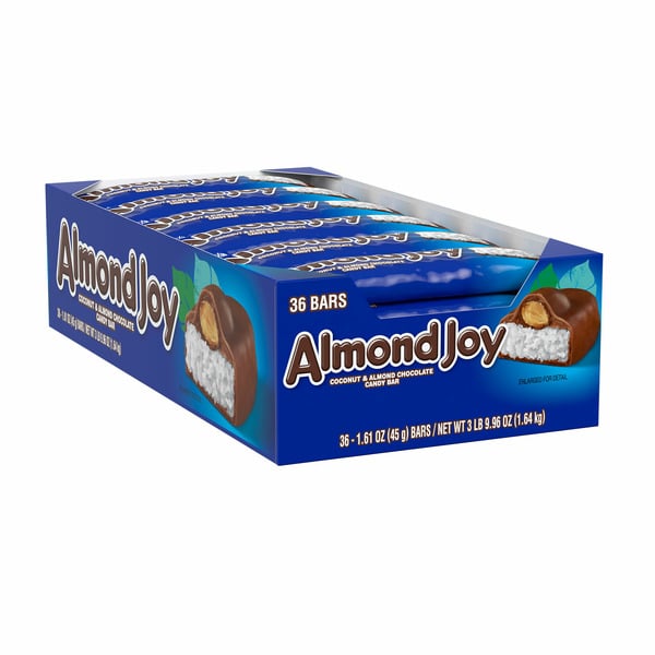 Candy & Chocolate ALMOND JOY Coconut and Almond Chocolate Candy hero