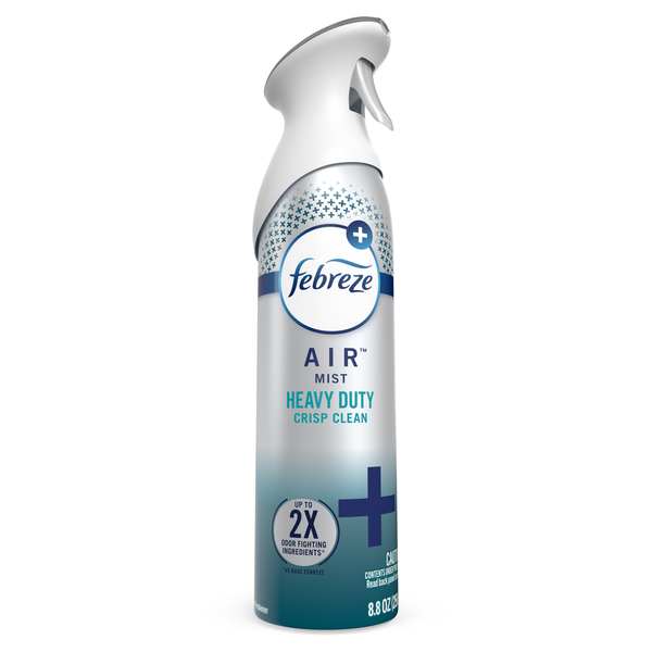 Air Fresheners & Candles Febreze Odor-Eliminating Air Freshener, Heavy Duty Crisp Clean hero