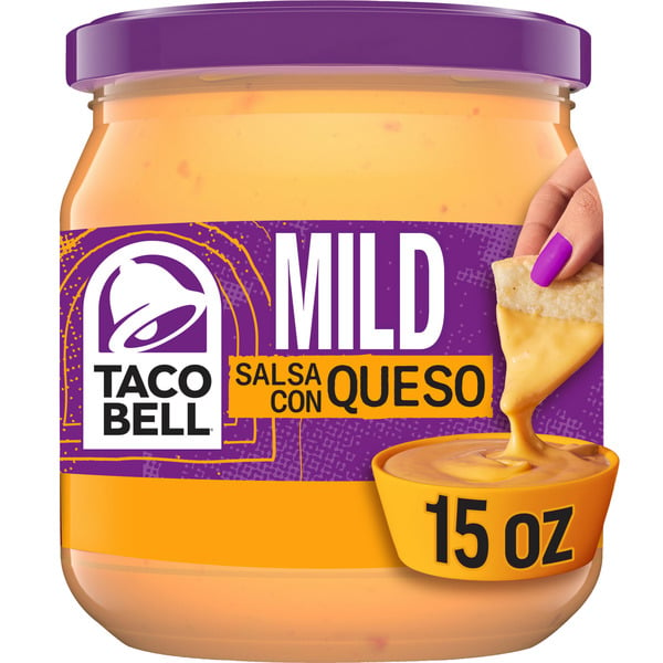 Preserved Dips & Spreads Taco Bell Mild Salsa Con Queso Cheese Dip hero