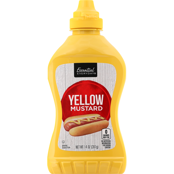 Condiments Essential Everyday Mustard, Yellow hero