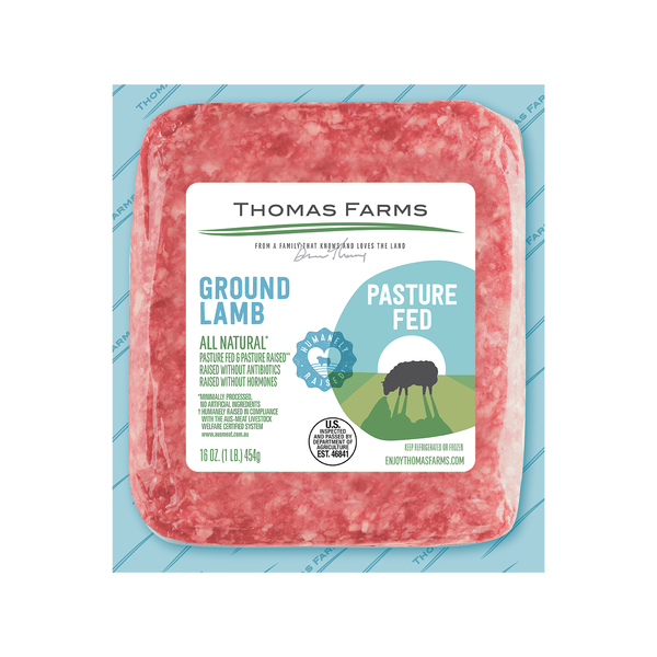 Meat Counter Thomas Farms Ground Lamb, Grass Fed hero