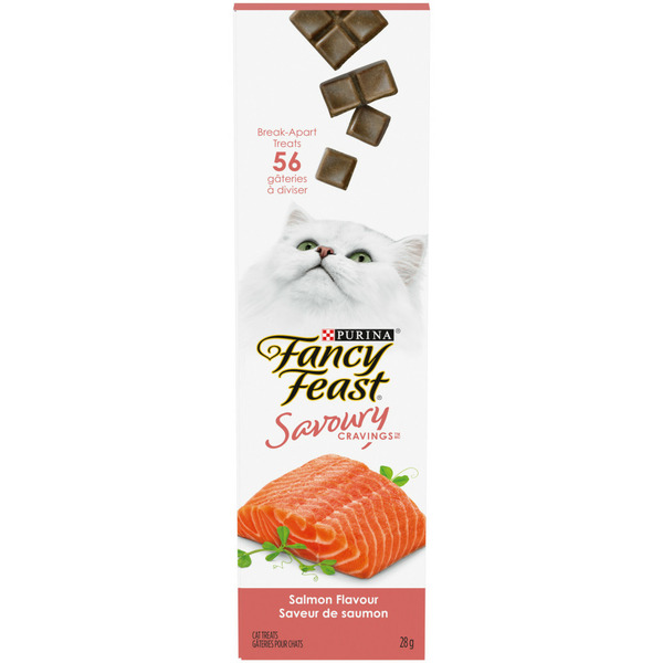 Cat Food & Care Fancy Feast Dishware Savoury Cravings Salmon Flavour hero