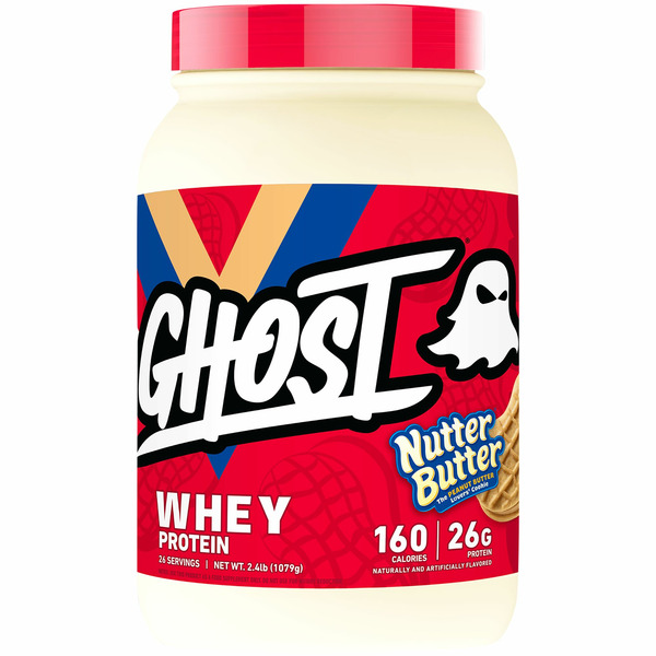 Whey Protein GHOST Whey Protein, Nutter Butter hero