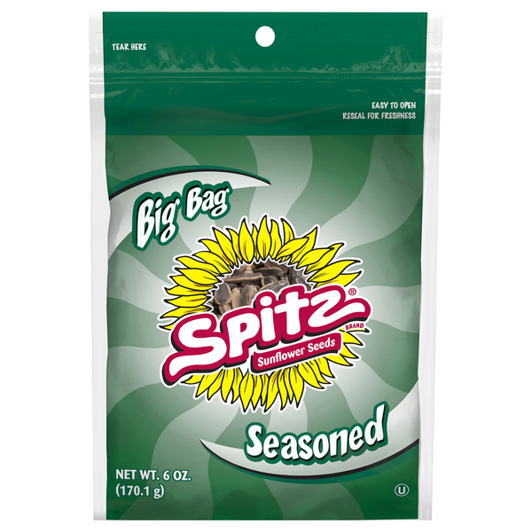 Nuts/Seeds/Dried Fruit Spitz Sunflower Seeds, Seasoned, Big Bag hero