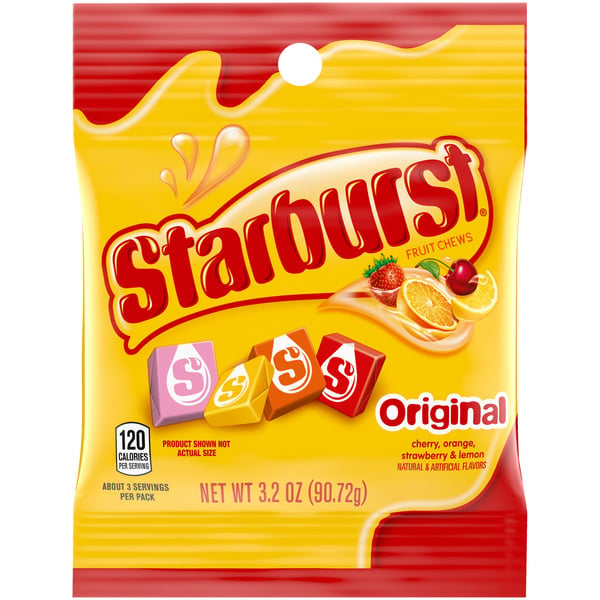 Candy & Chocolate STARBURST Original Fruit Chews Chewy Candy Pack hero