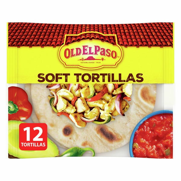 Tortillas & Flat Bread Old El Paso Soft Tortillas Medium hero