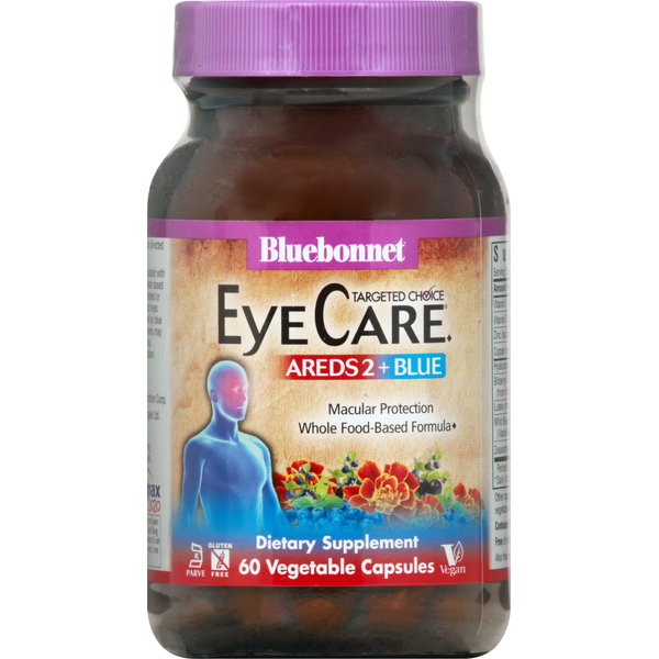 Eye & Ear Care Bluebonnet Eye Care, Areds2 + Blue, Vegetable Capsules hero