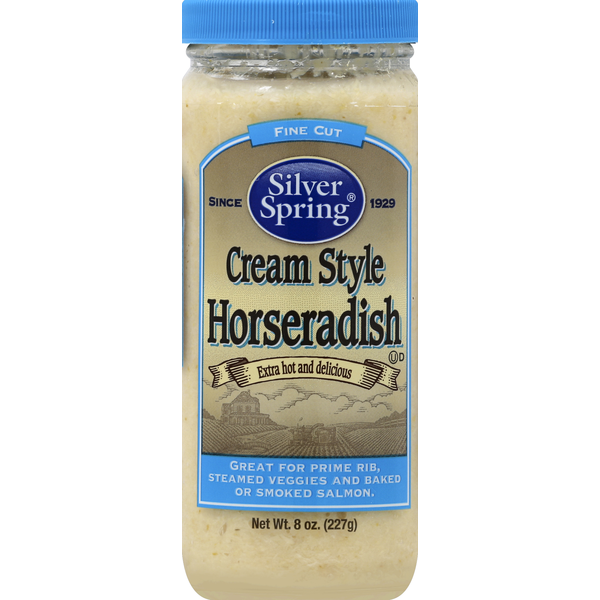 Condiments Silver Spring Horseradish, Cream Style, Fine Cut hero