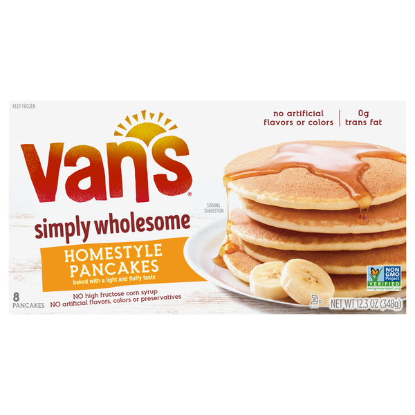 Frozen Breakfast Van's Foods Buttermilk Pancakes hero