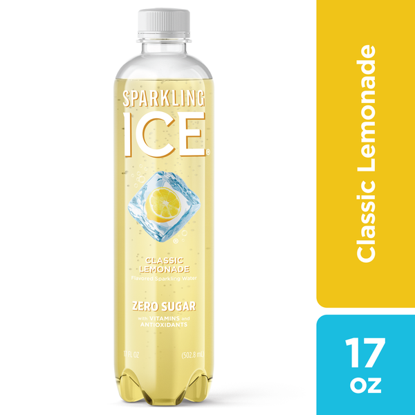 Sparkling & Seltzer Water Sparkling Ice® Classic Lemonade Sparkling Water, Zero Sugar hero