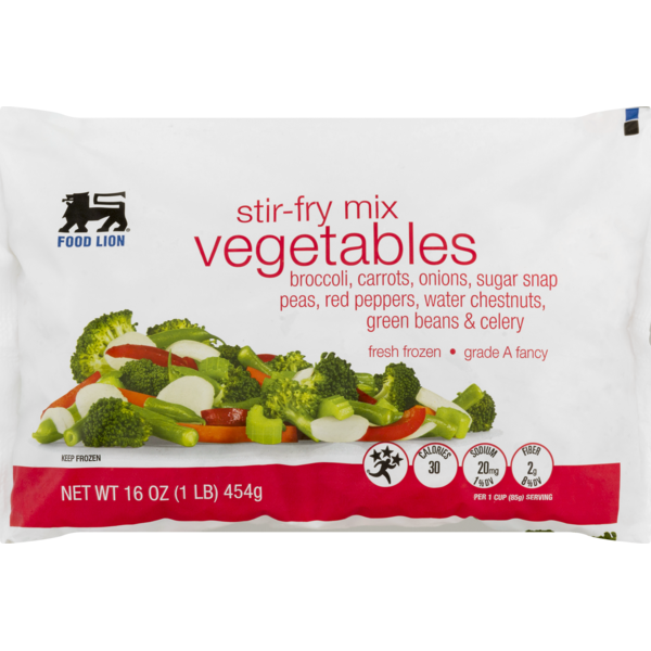 Vegetables, Vegan, & Vegetarian Food Lion Stir-Fry Mix, Vegetables, Bag hero