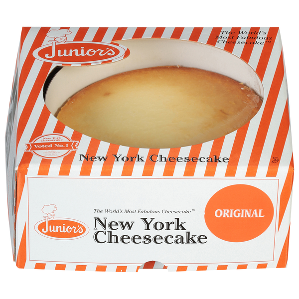 Frozen Dessert Junior's Original New York Cheesecake hero