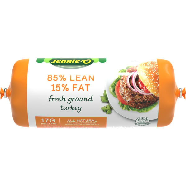 Packaged Poultry Jennie-o Turkey Store Ground Turkey 85% Lean / 15% Fat - 3 Lb. Chub hero