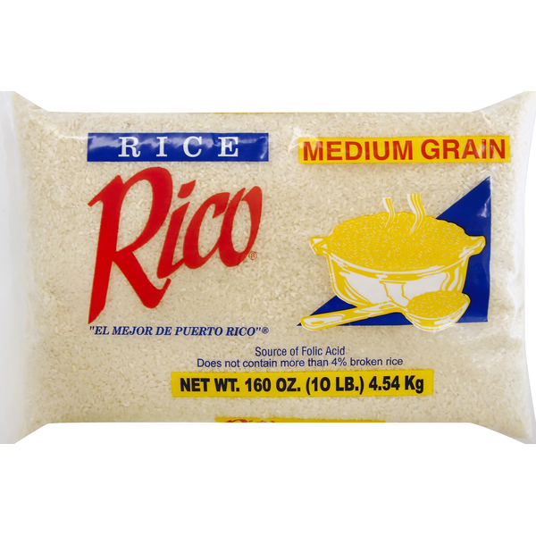 Grains, Rice & Dried Goods Rico's Rice, Medium Grain hero