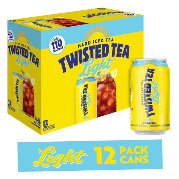 Beers & Coolers Twisted Tea Light Hard Iced Tea hero