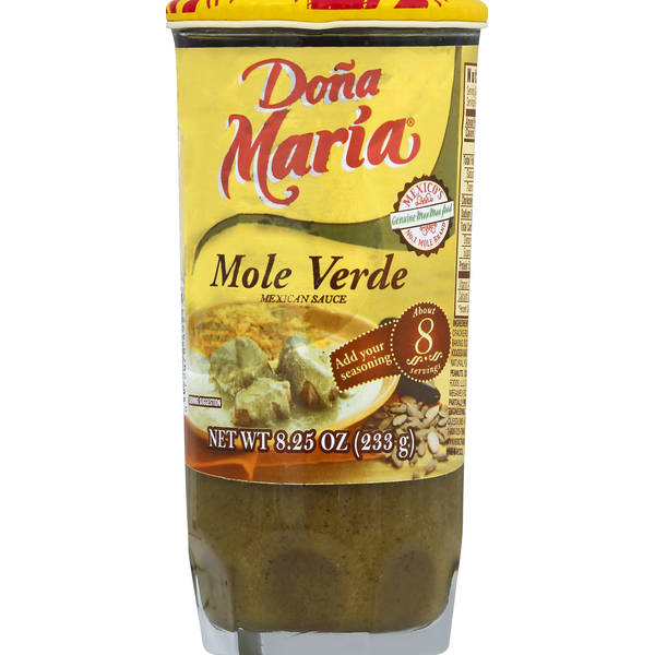 Pickled Goods & Olives Dona Maria Mexican Sauce, Mole Verde hero