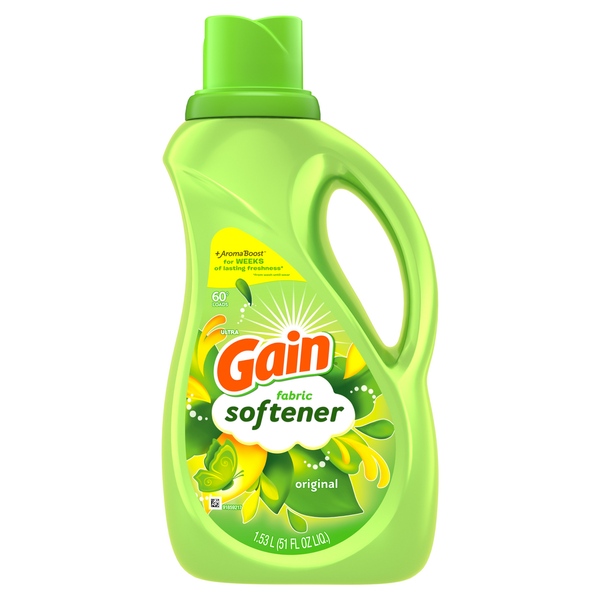 Laundry Gain Liquid Fabric Softener, Original Scent hero