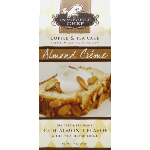 Doughs, Gelatins & Bake Mixes The Invisible Chef Coffee & Tea Cake Mix, Almond Creme hero