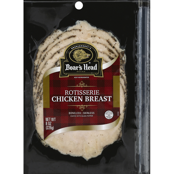 Lunch Meat-Prepackaged Boar's Head Chkn Brst Rotisserie hero