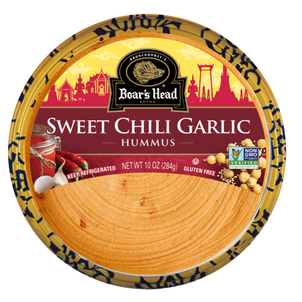 Hummus Boar's Head Sweet Chili Garlic Hummus hero