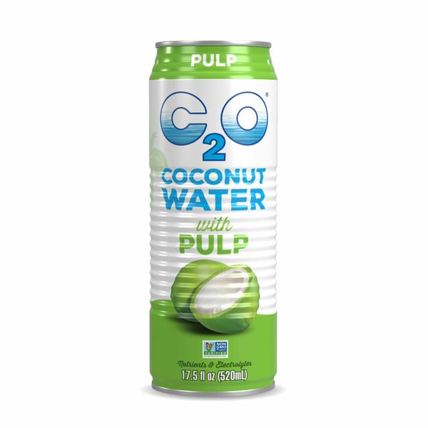 Water, Seltzer & Sparkling Water C2O Coconut Water Coconut Water with Pulp hero