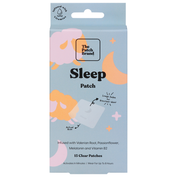 Muscles, Joints & Pain Relief The Patch Brand Sleep Patch, Clear hero