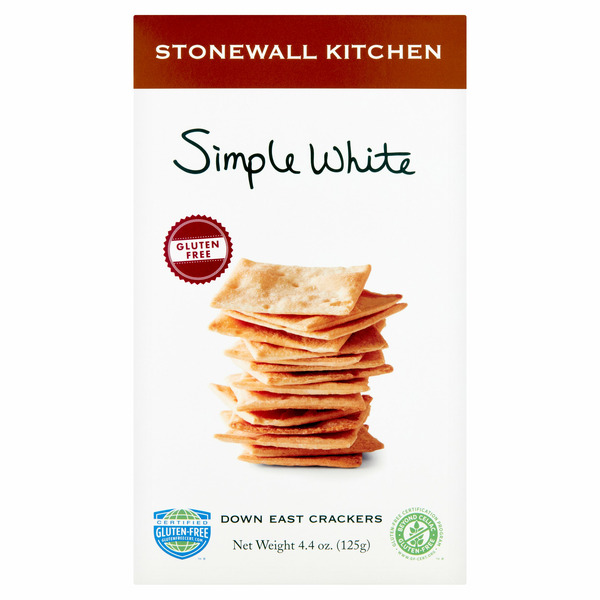 Crackers Stonewall Kitchen Gluten Free Simple White Down East Crackers hero