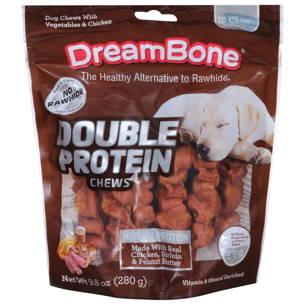 Dog Food DreamBone Dog Chews, Double Protein hero