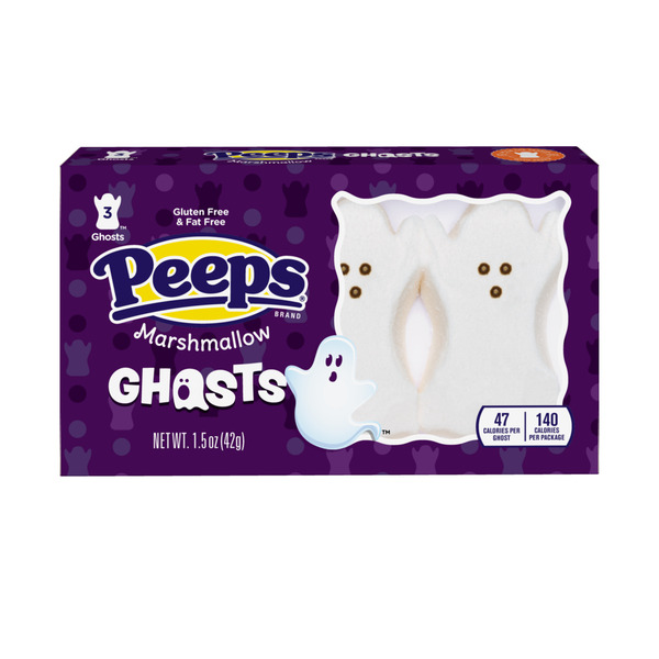 Candy & Chocolate PEEPS Halloween Marshmallow Ghosts hero