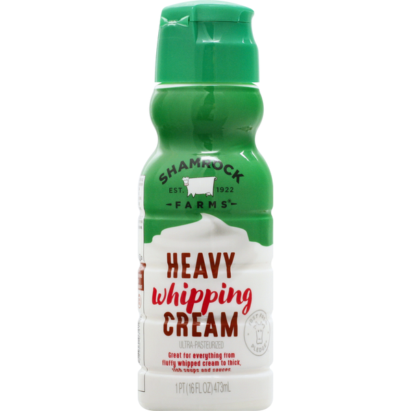 Cream Shamrock Farms Heavy Whipping Cream hero