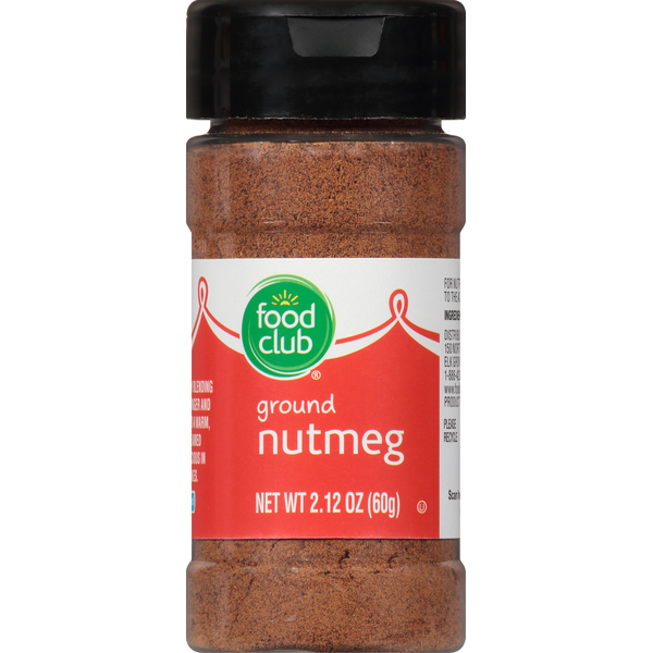 Spices & Seasonings Food Club Nutmeg, Ground hero