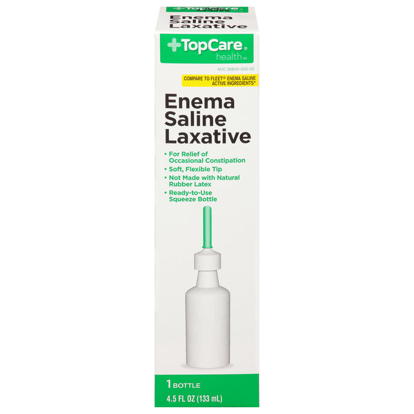 Digestion TopCare Enema Saline Laxative hero