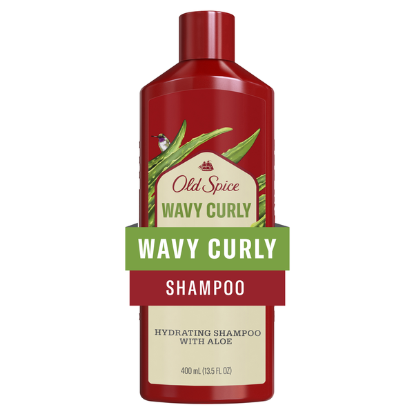 Hair Care Old Spice Wavy Curly Hair Shampoo for Men hero