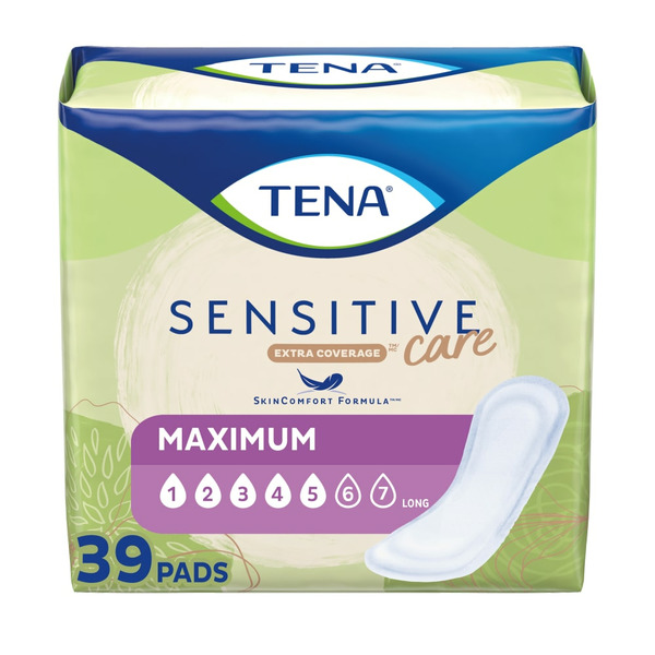 Feminine Care TENA Intimates Sensitive Care Maximum Absorbency Long Pad hero