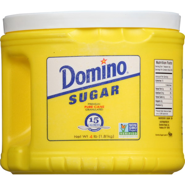 Baking Ingredients Domino Sugar, Premium, Pure Cane, Granulated hero