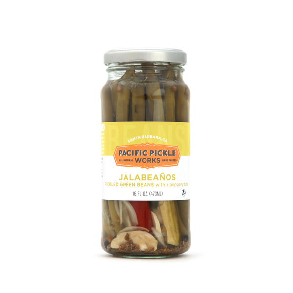 Pacific Pickle Works Jalabeaños, Pickled Green Beans hero